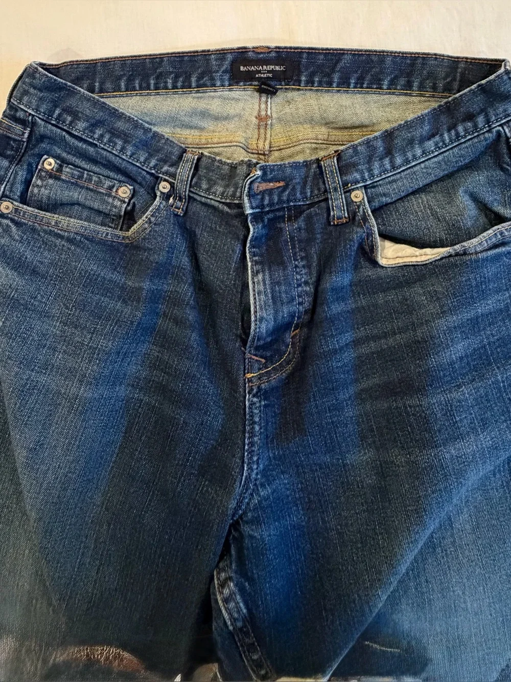 Banana Republic Dark Blue Flared Jeans